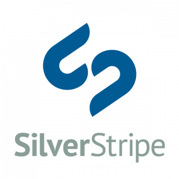 silverstripe logo vertical light web
