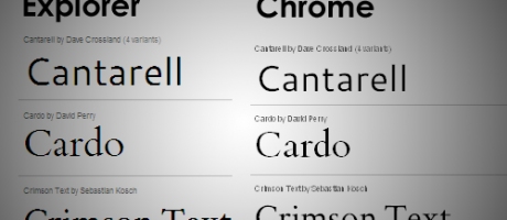 Google webfonts